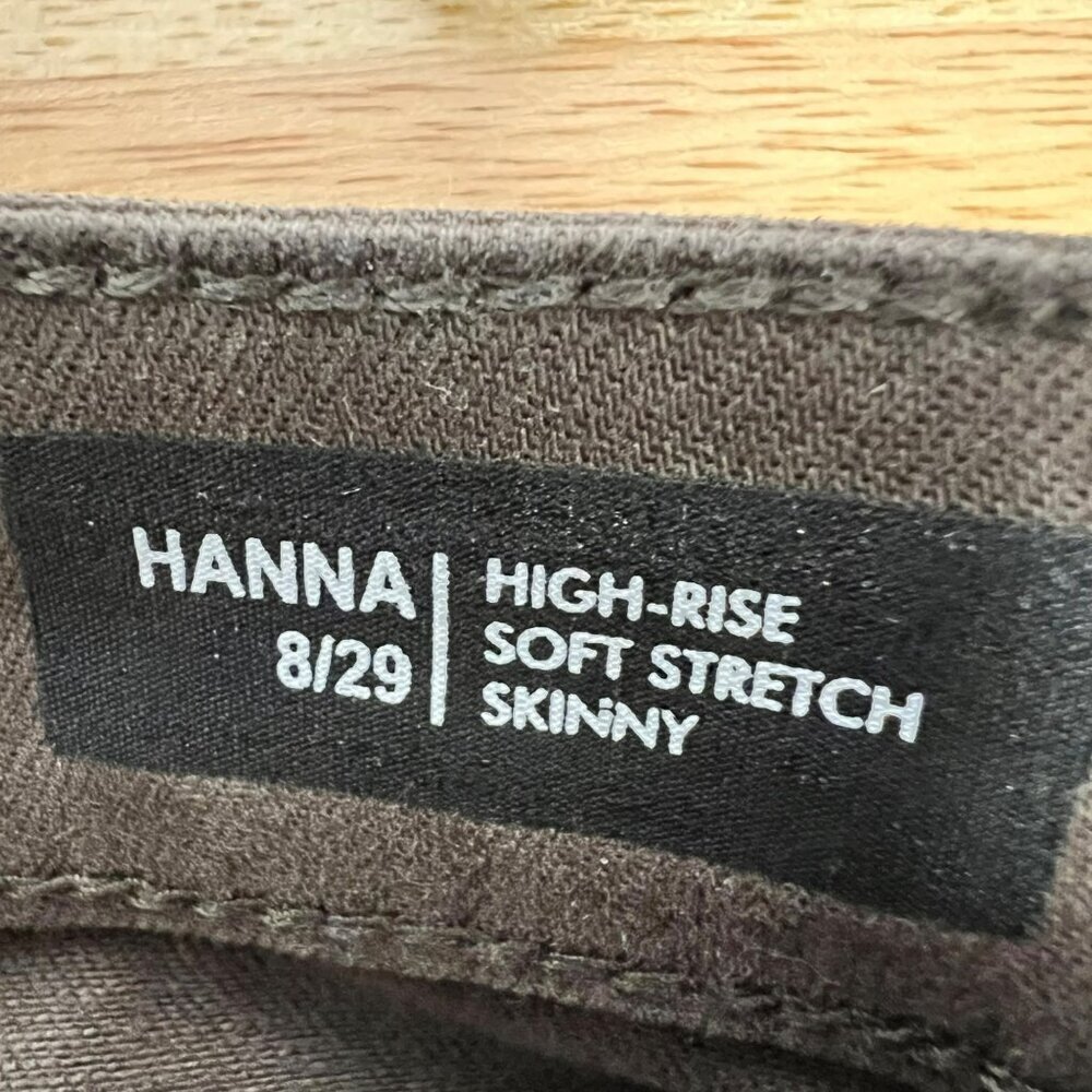 Buffalo David Bitton Womens Hanna Pants Skinny High Rise Brown Size 8/29 - Picture 8 of 10
